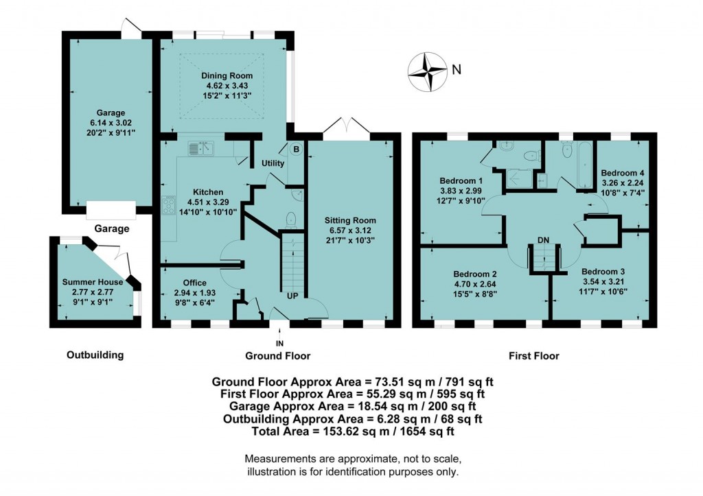 Floorplans For Hobby Road, Bodicote, Banbury