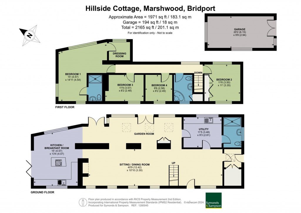 Floorplans For Marshwood, Bridport