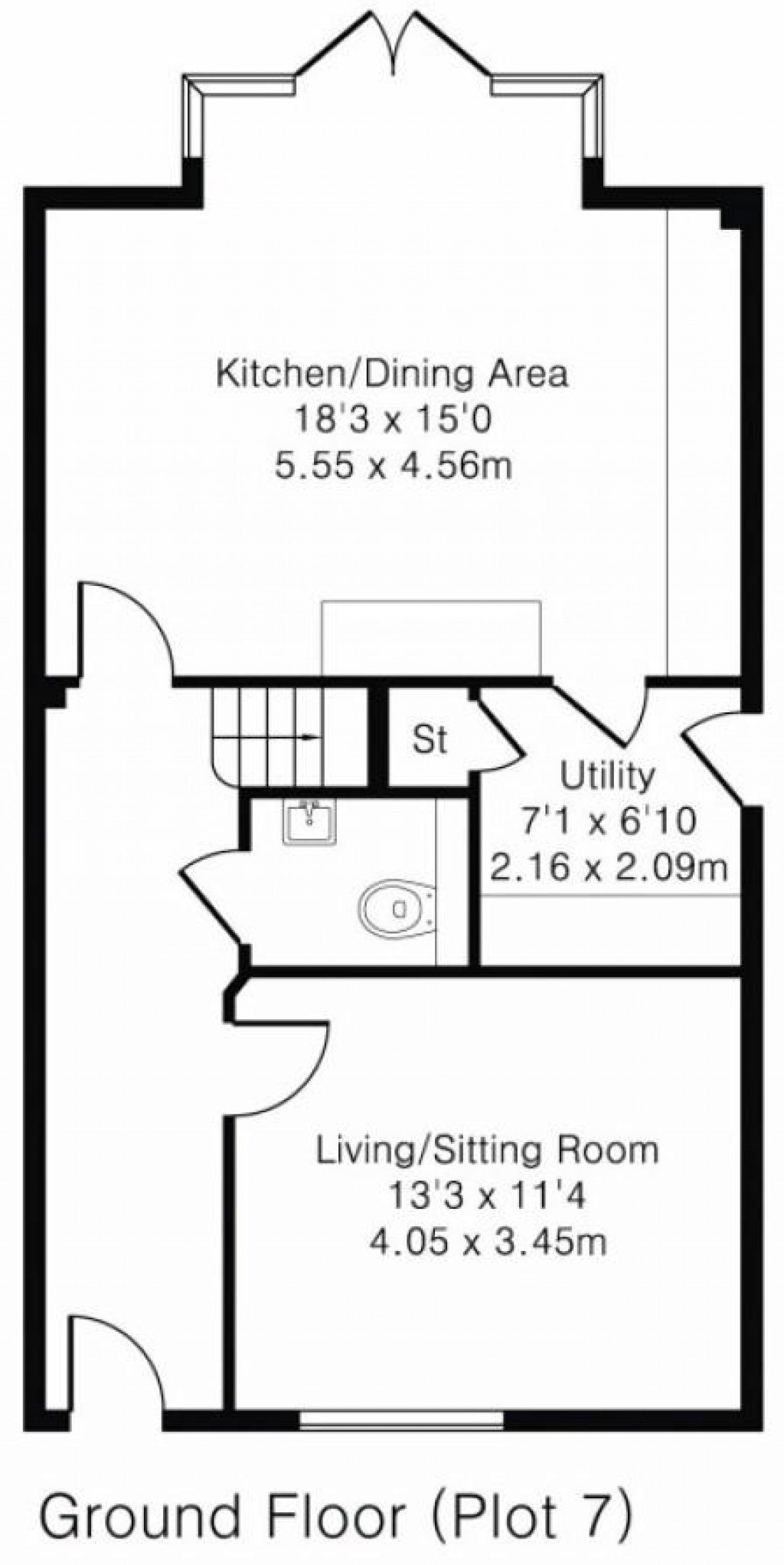 Floorplans For Halls Close, Braughing