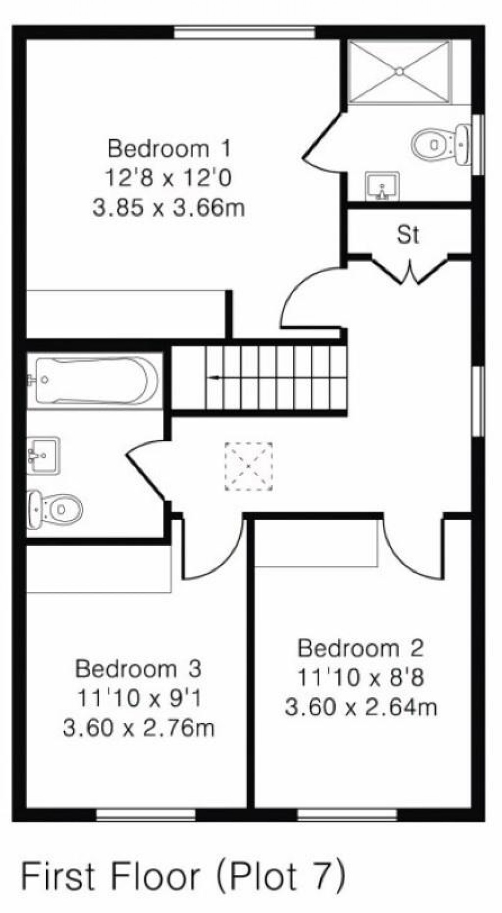 Floorplans For Halls Close, Braughing