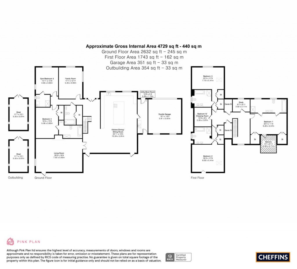 Floorplans For St. Neots Road, Dry Drayton, Cambridge