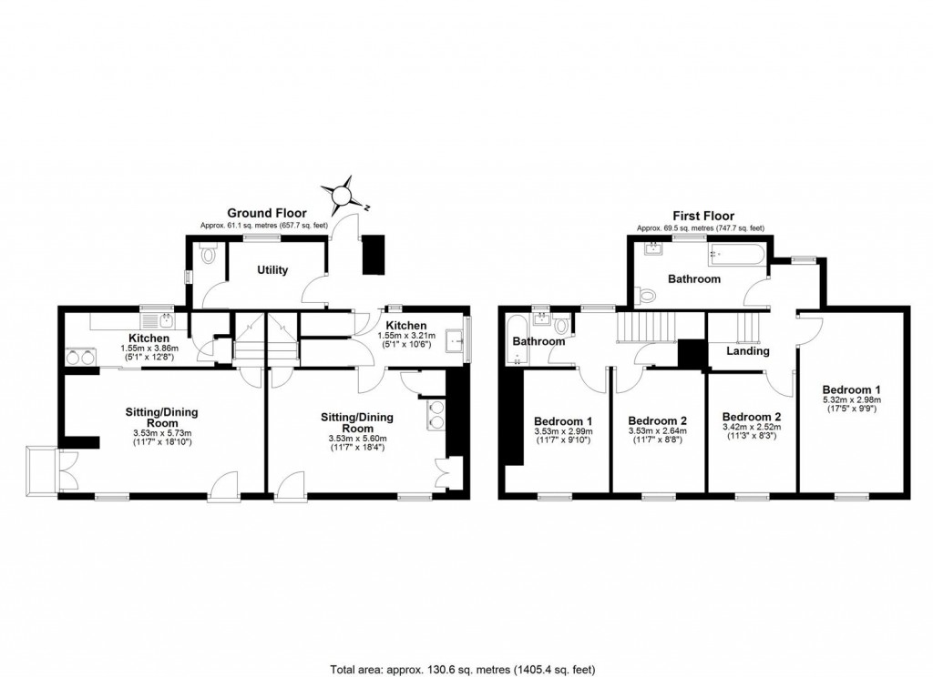 Floorplans For South Pool, Kingsbridge