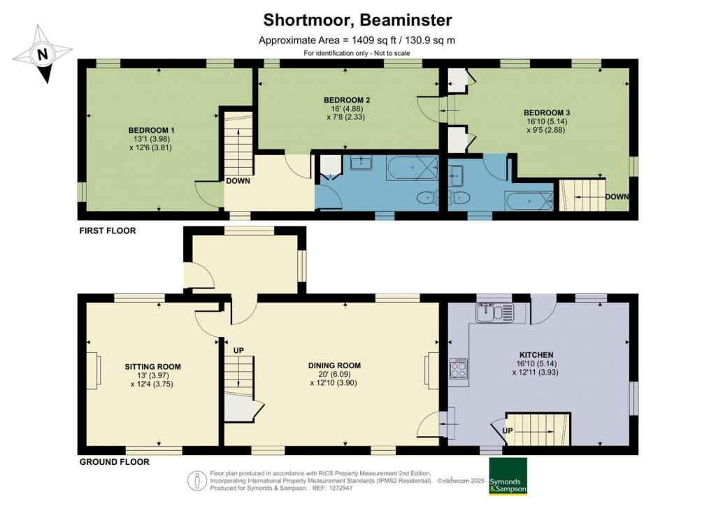 Floorplans For Shortmoor, Beaminster