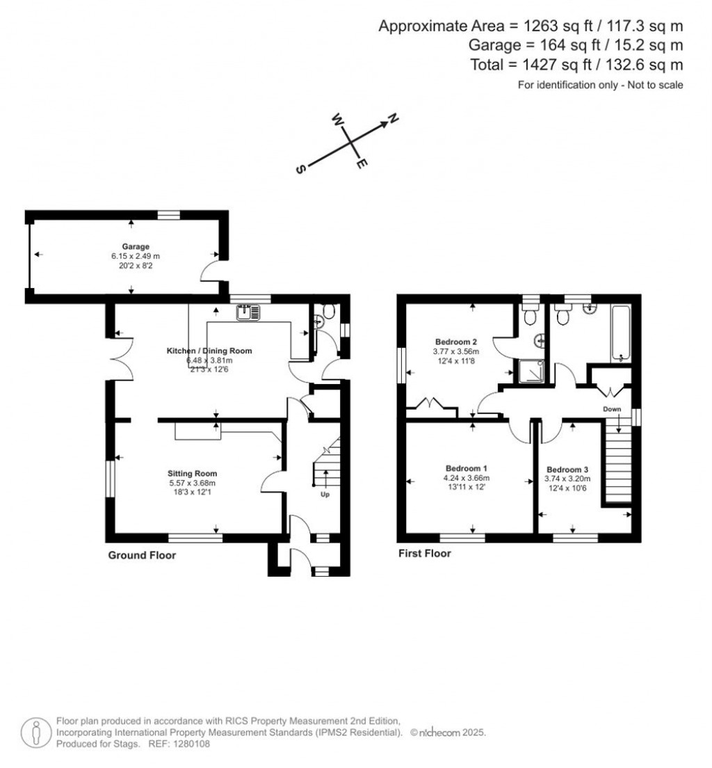 Floorplans For Top Hill, Grampound Road, Truro
