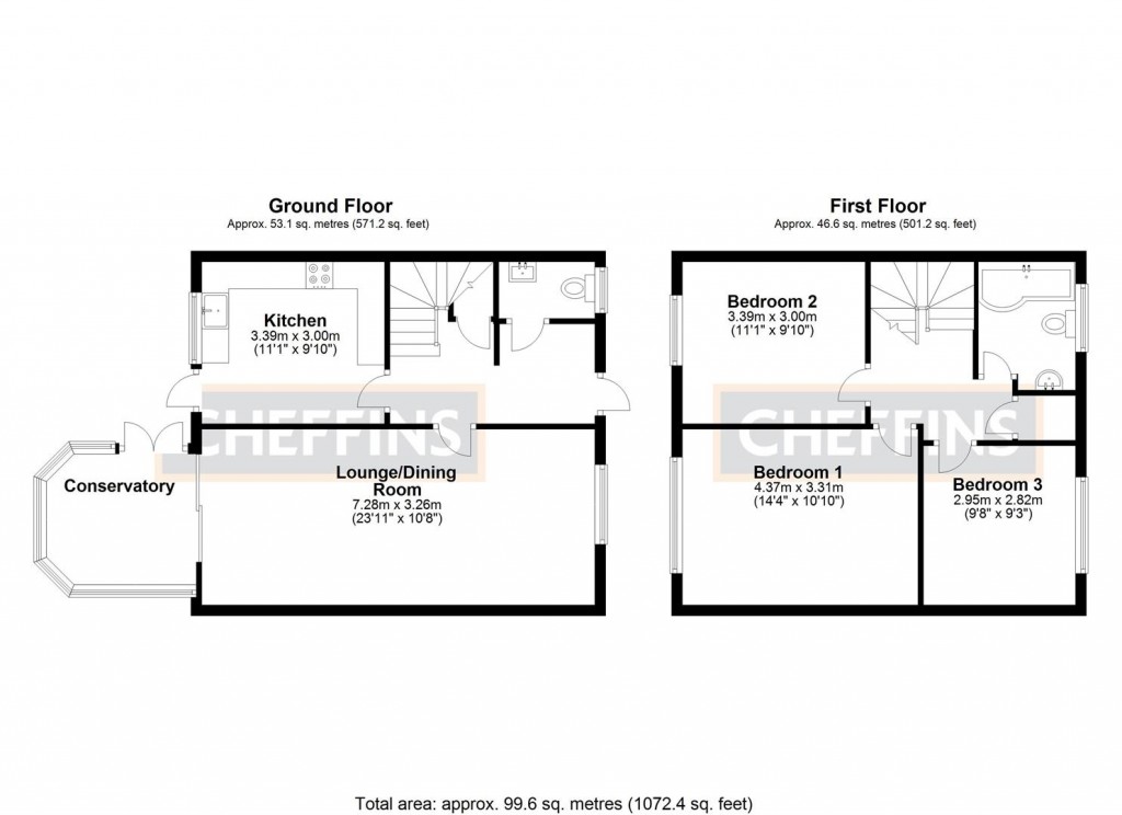 Floorplans For City Road, Littleport, Ely