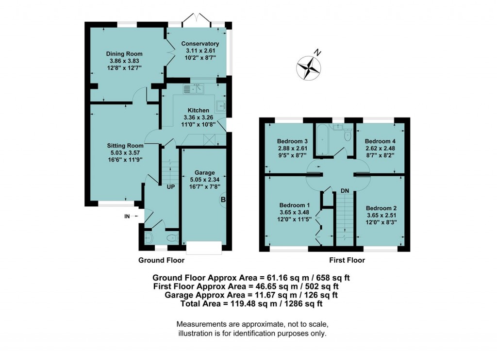 Floorplans For Marten Gate, Banbury