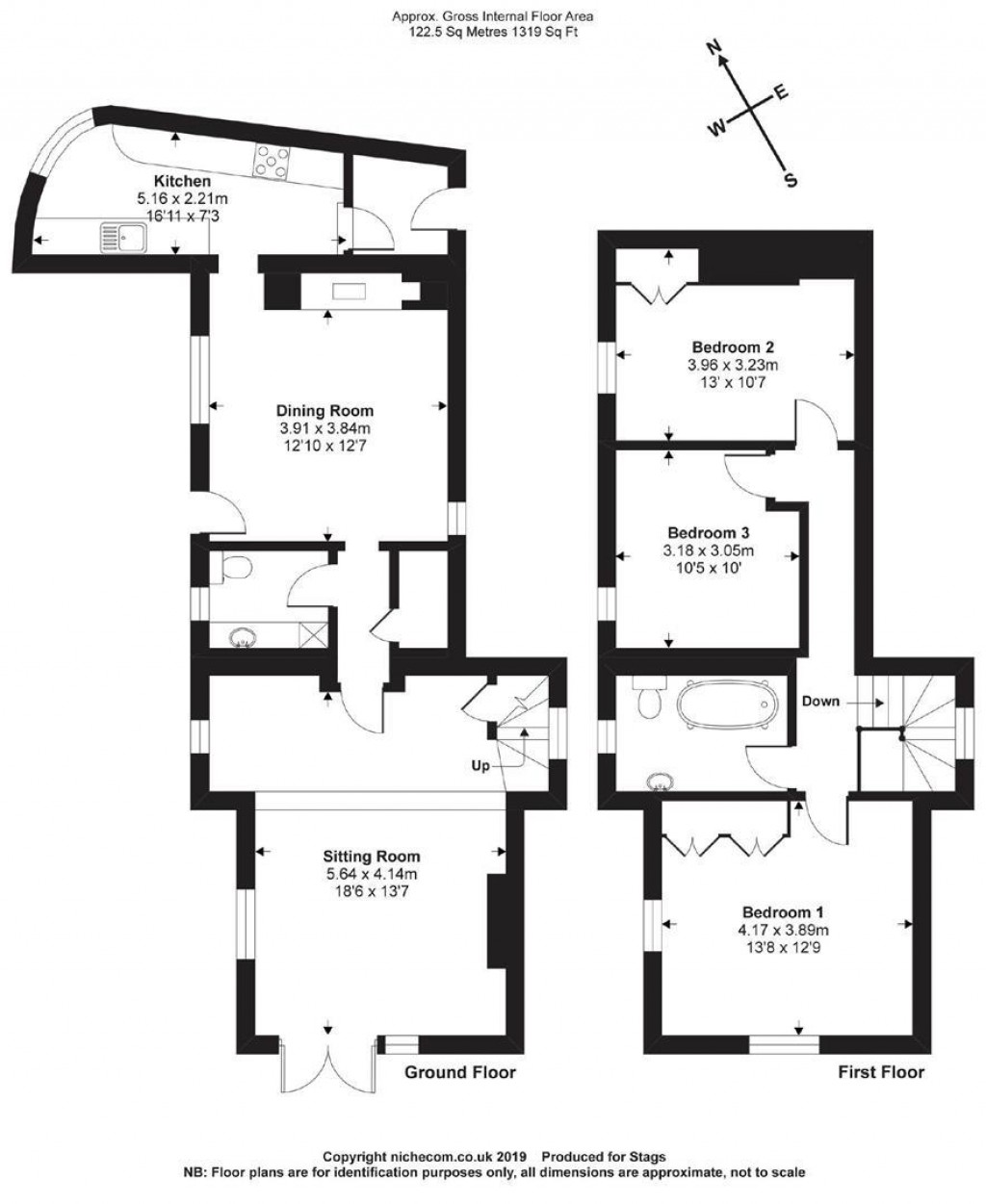 Floorplans For Venn Road, Barnstaple