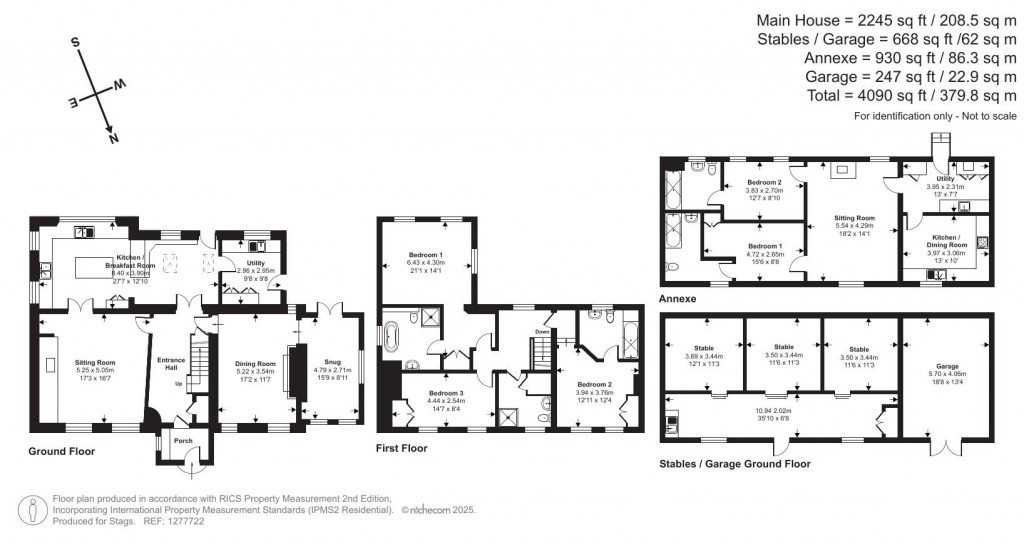 Floorplans For Oare, Lynton
