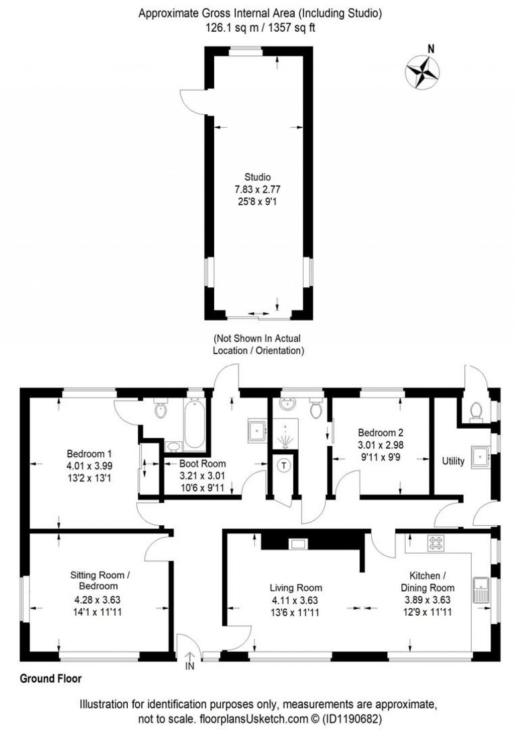 Floorplans For Drayford, Near Witheridge