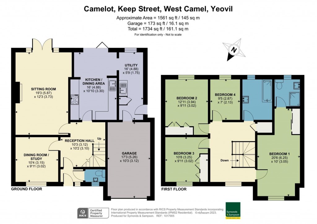 Floorplans For Keep Street, West Camel, Yeovil