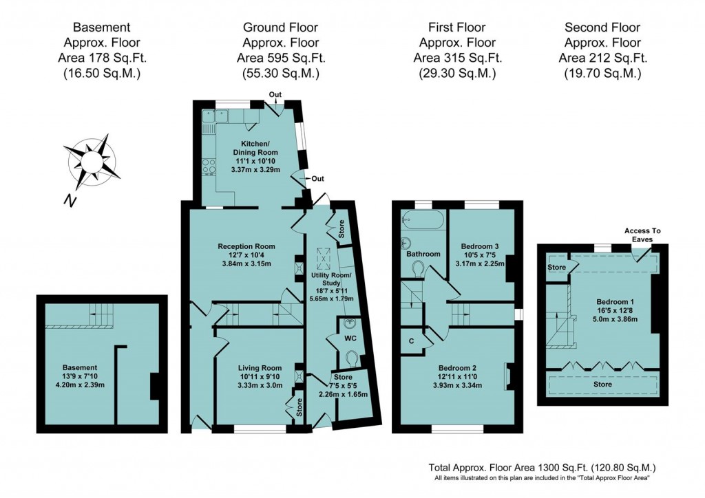 Floorplans For Queens Road, Banbury