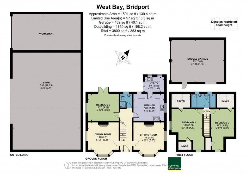 Floorplans For West Bay, Bridport, Dorset