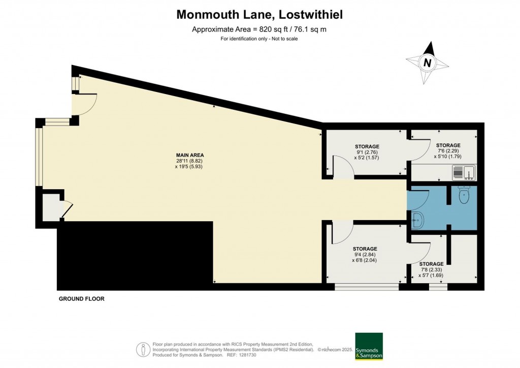 Floorplans For Monmouth Lane, Lostwithiel