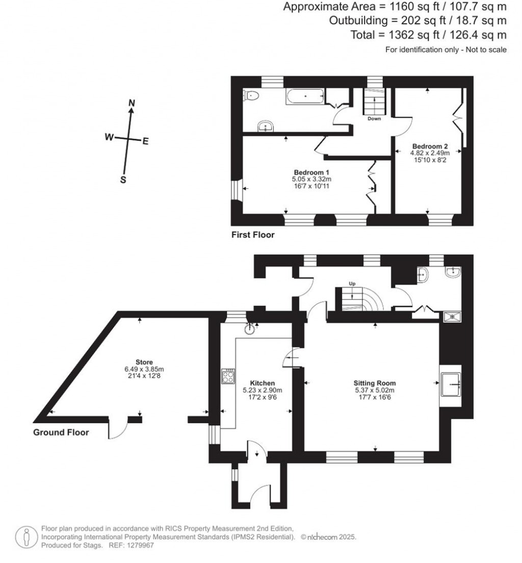 Floorplans For Lamerton, Tavistock