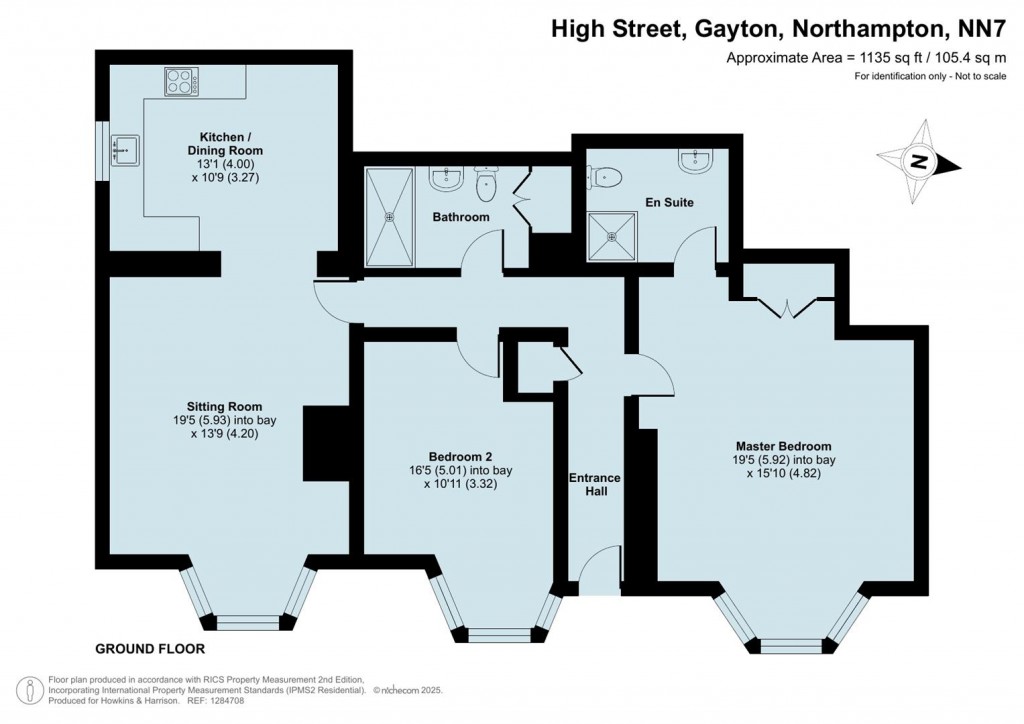 Floorplans For High Street, Gayton, NN7