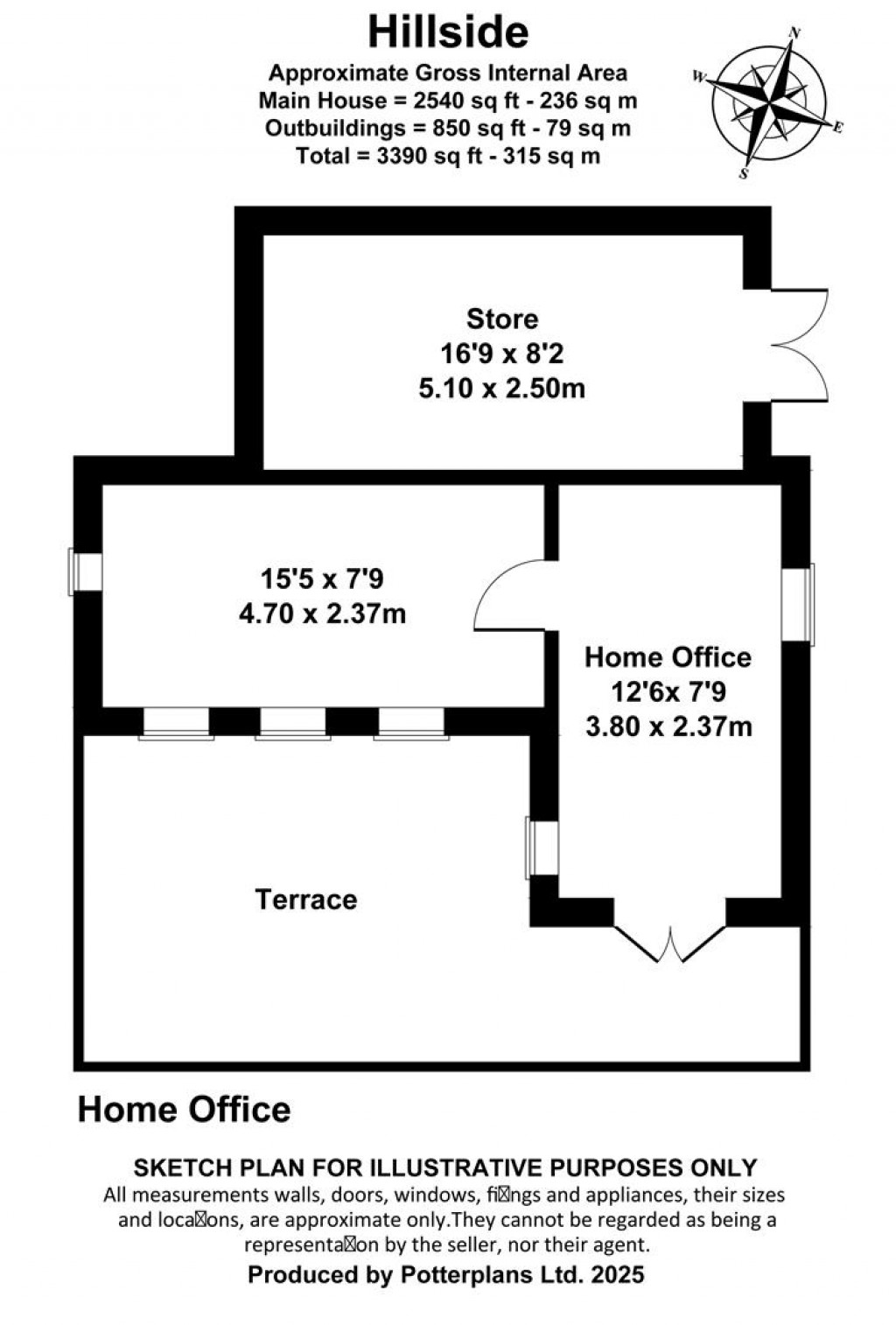 Floorplans For Gurnard, Isle of Wight