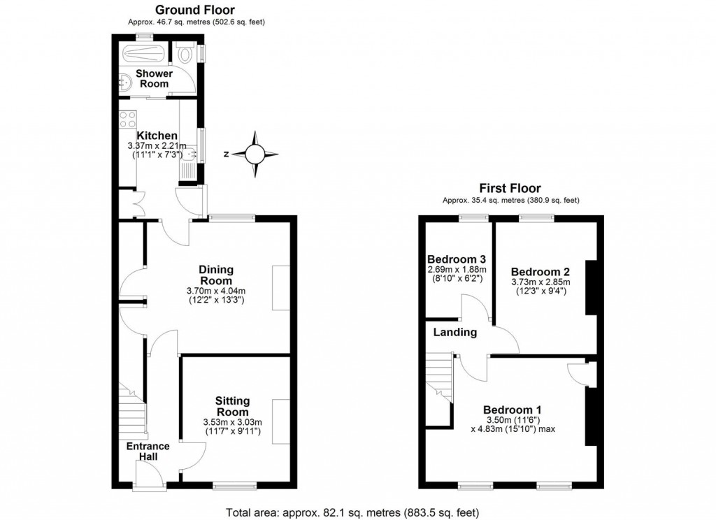 Floorplans For Wallingford Road, Kingsbridge