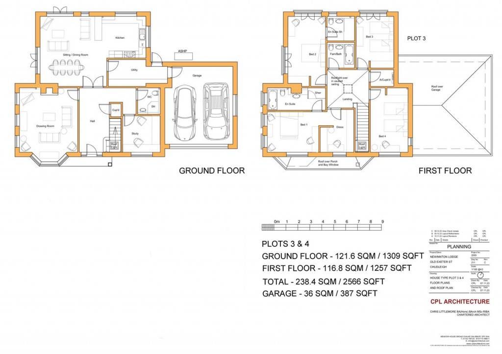Floorplans For Chudleigh, Newton Abbot