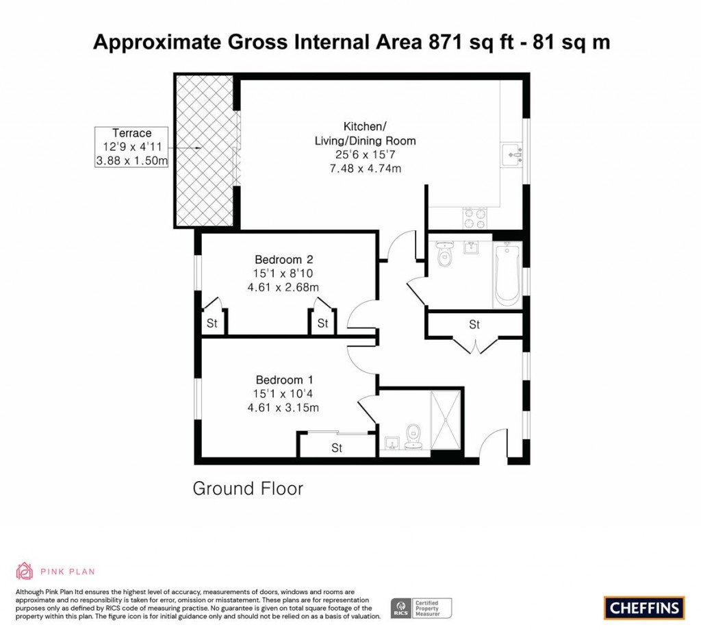 Floorplans For Knightly Avenue, Cambridge