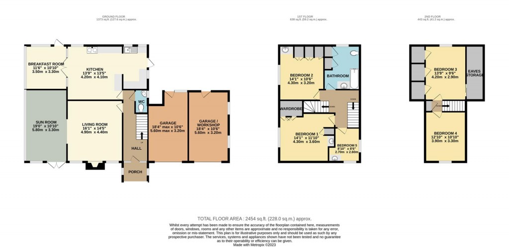 Floorplans For Bouldnor, Yarmouth