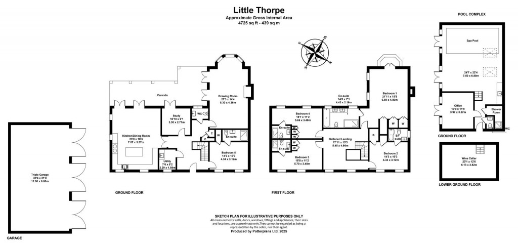 Floorplans For Binstead, Isle Of Wight
