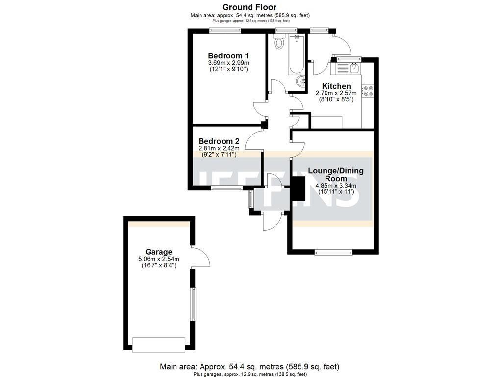 Floorplans For Dean Peacock Court, Ely