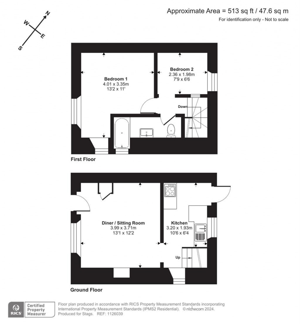 Floorplans For Tristford Road, Harberton, Totnes