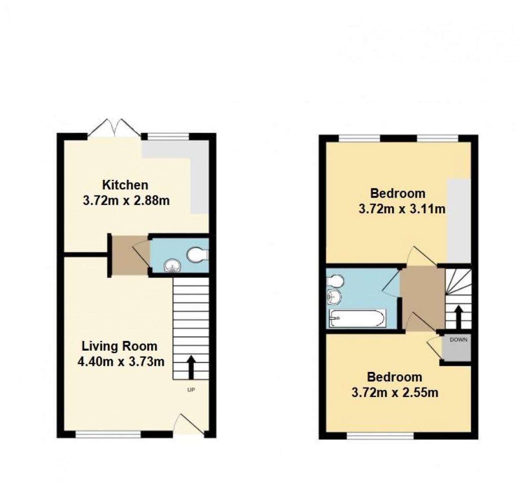 Floorplans For West Allington, Bridport