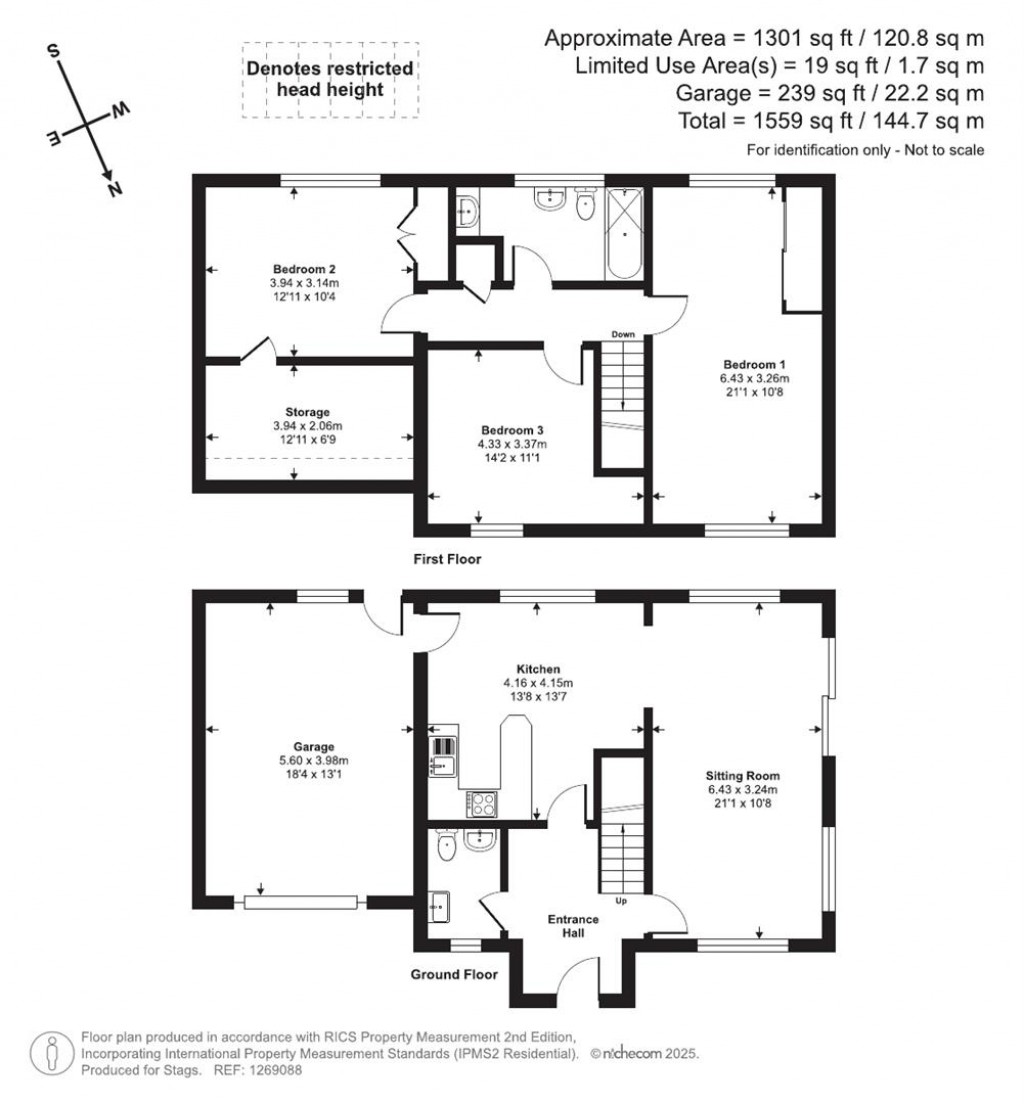 Floorplans For Morebath, Tiverton