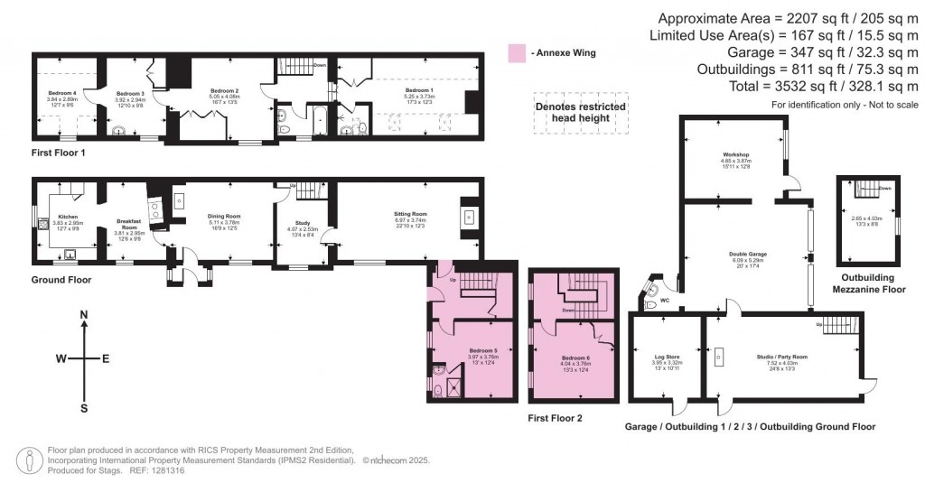Floorplans For Parracombe, Exmoor