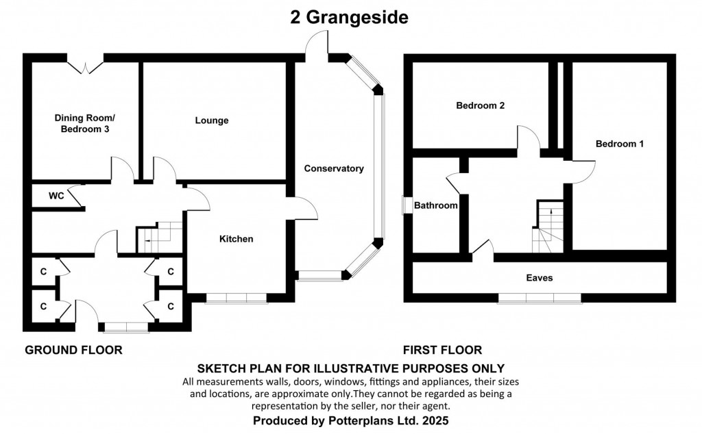 Floorplans For Grangeside, Ventnor