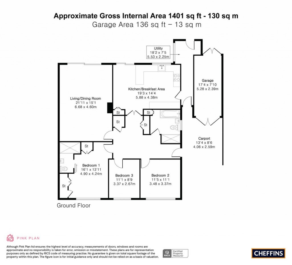 Floorplans For Finchs Field, Little Eversden