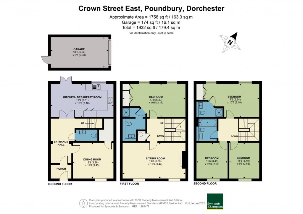 Floorplans For Crown Street East, Poundbury