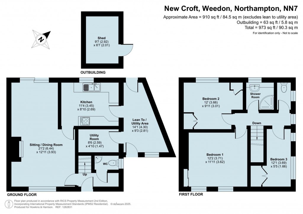 Floorplans For New Croft, Weedon, NN7