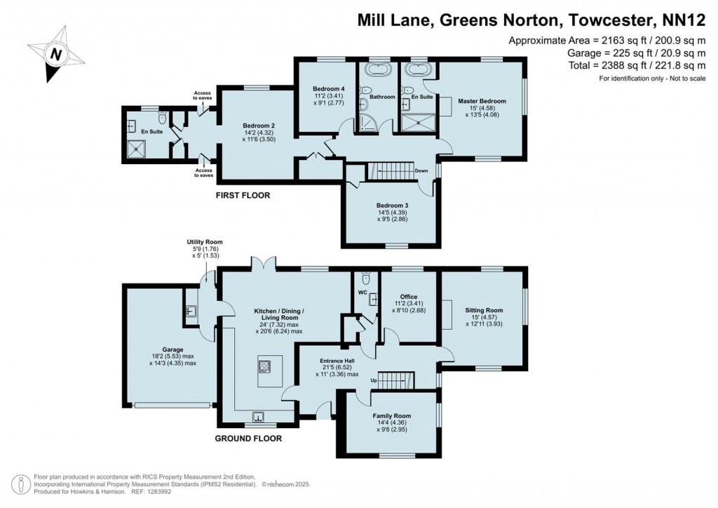 Floorplans For Mill Lane, Greens Norton, NN12