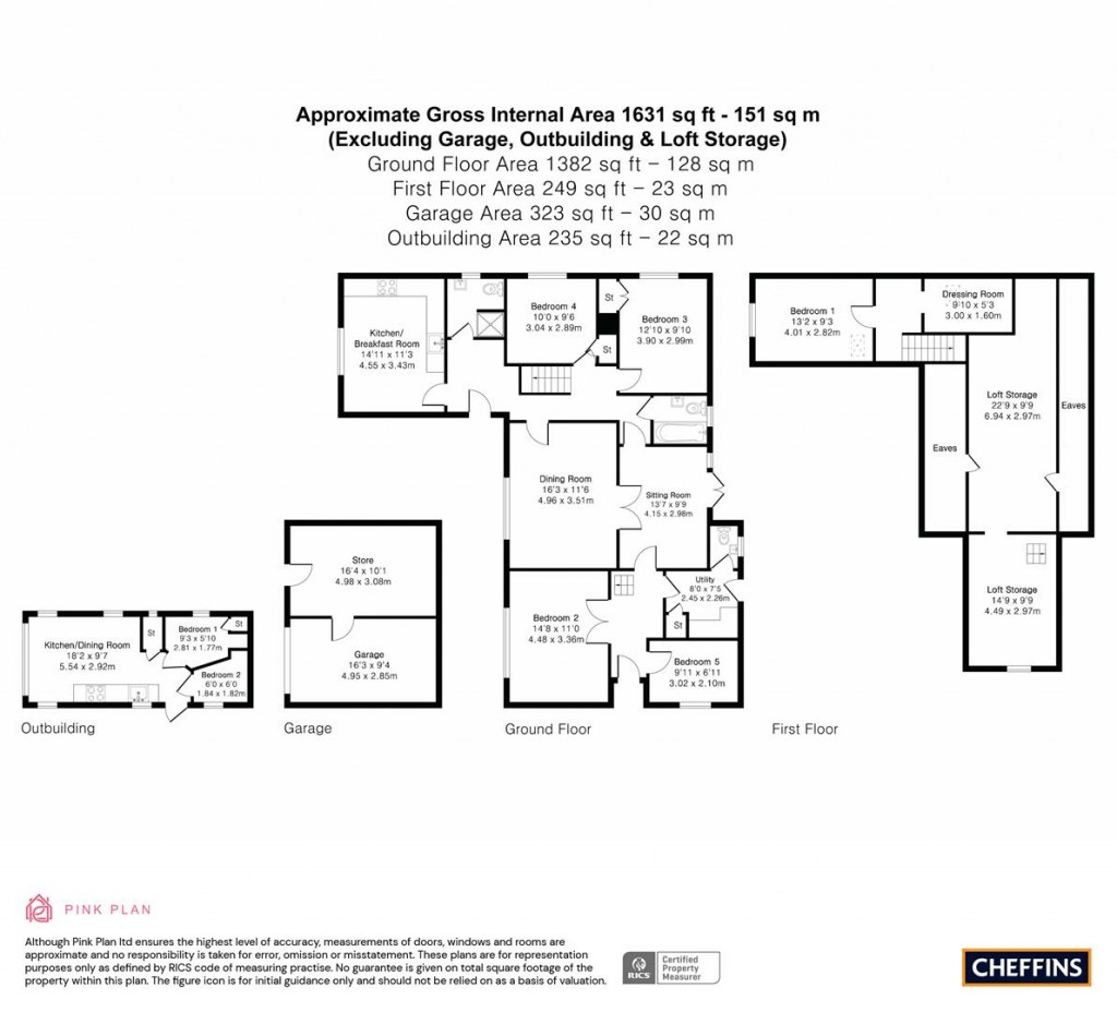 Floorplans For Limes Road, Hardwick