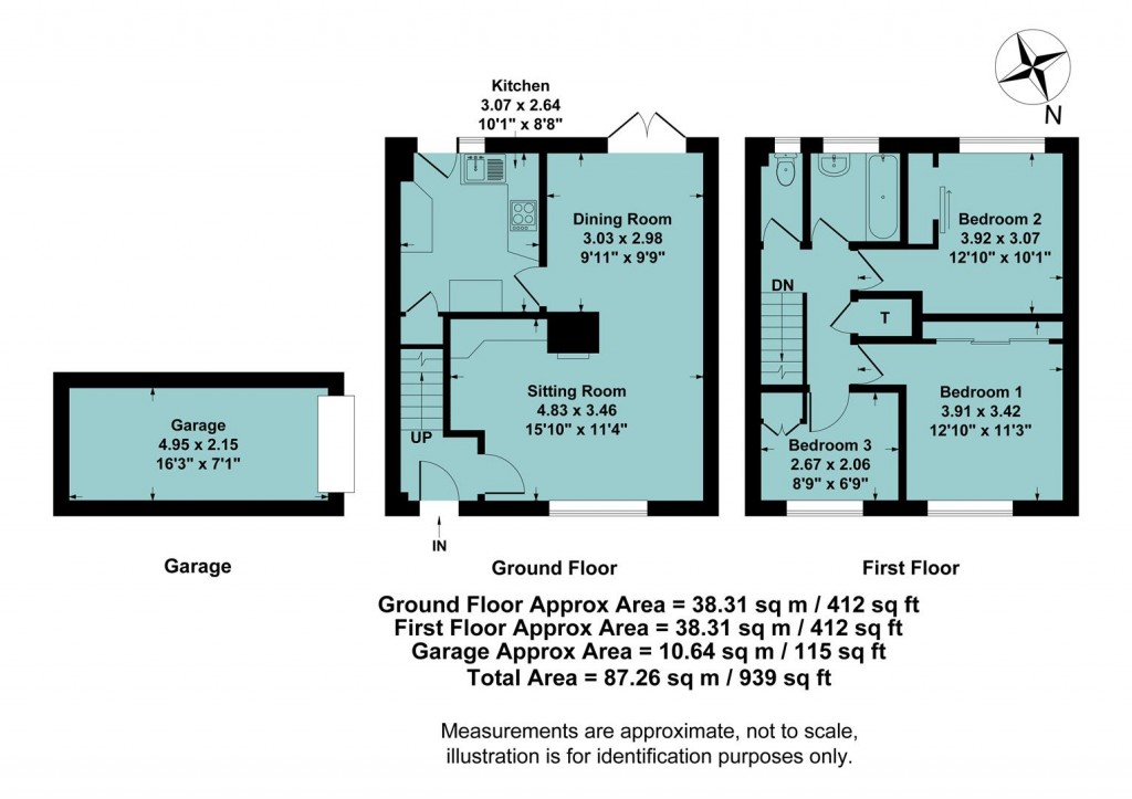 Floorplans For Church Street, Barford St. Michael, Banbury