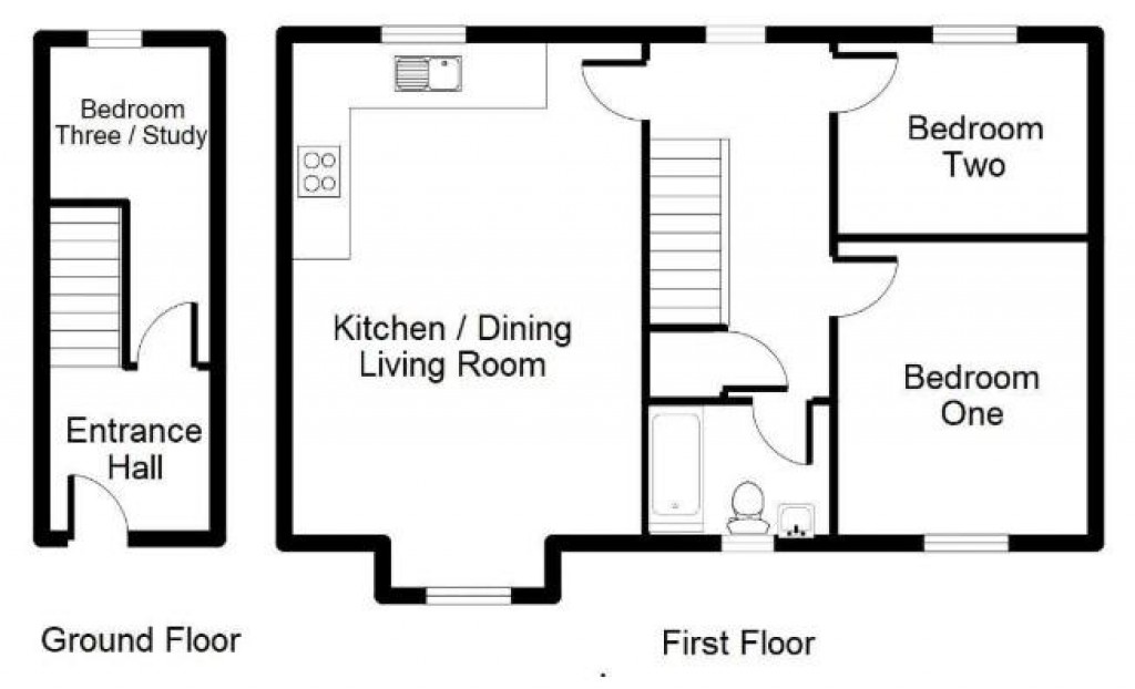 Floorplans For Stirling Close, Chedburgh, Bury St. Edmunds