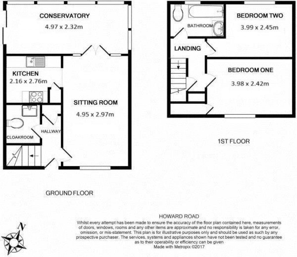 Floorplans For Howard Road, Bothenhampton, Bridport