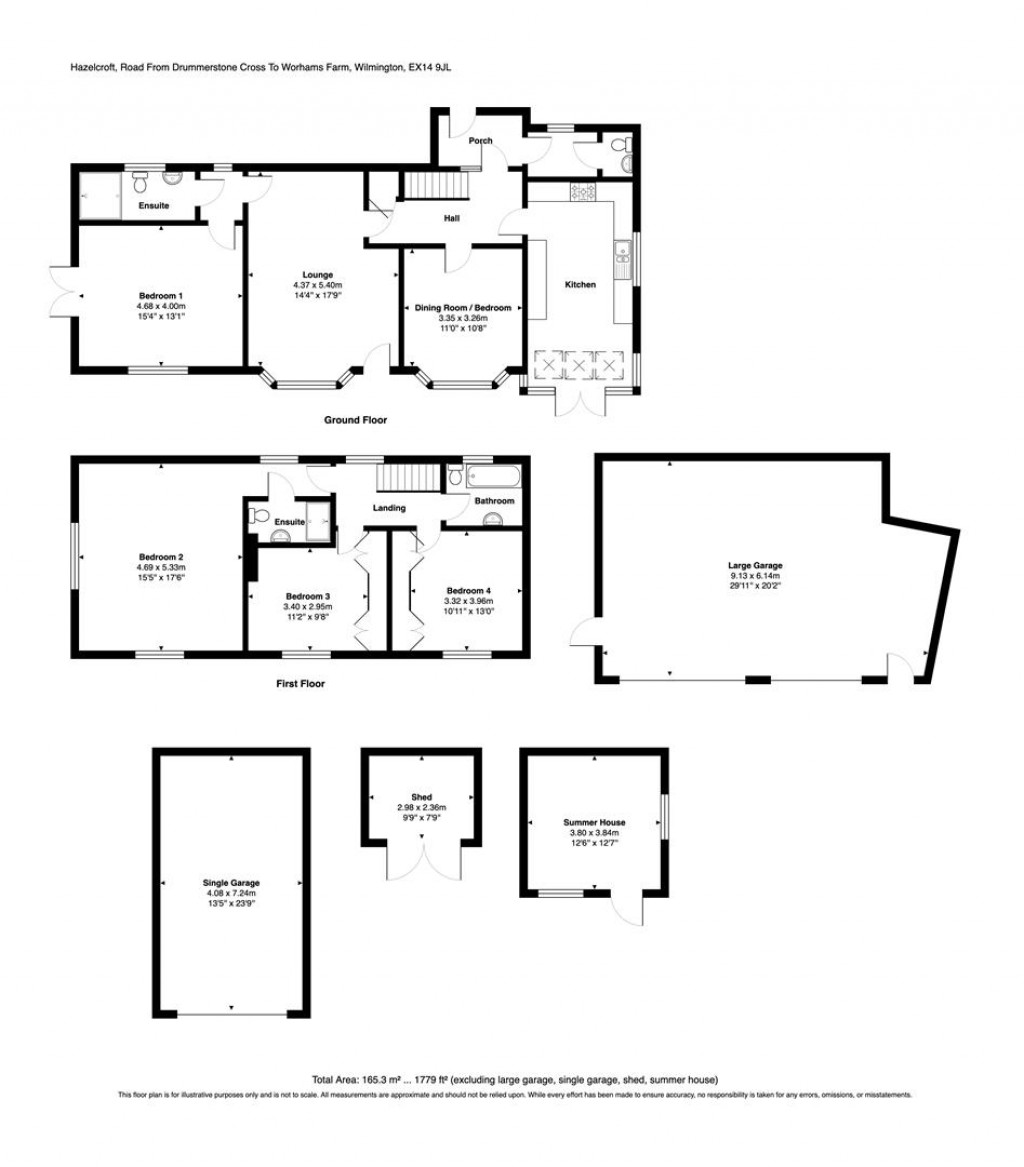 Floorplans For Wilmington, Honiton