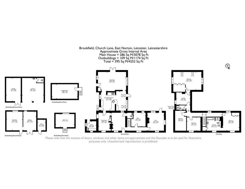 Floorplans For Uppingham Road, East Norton, Leicester