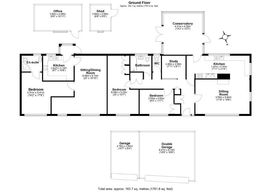 Floorplans For Jubilee Road, Totnes