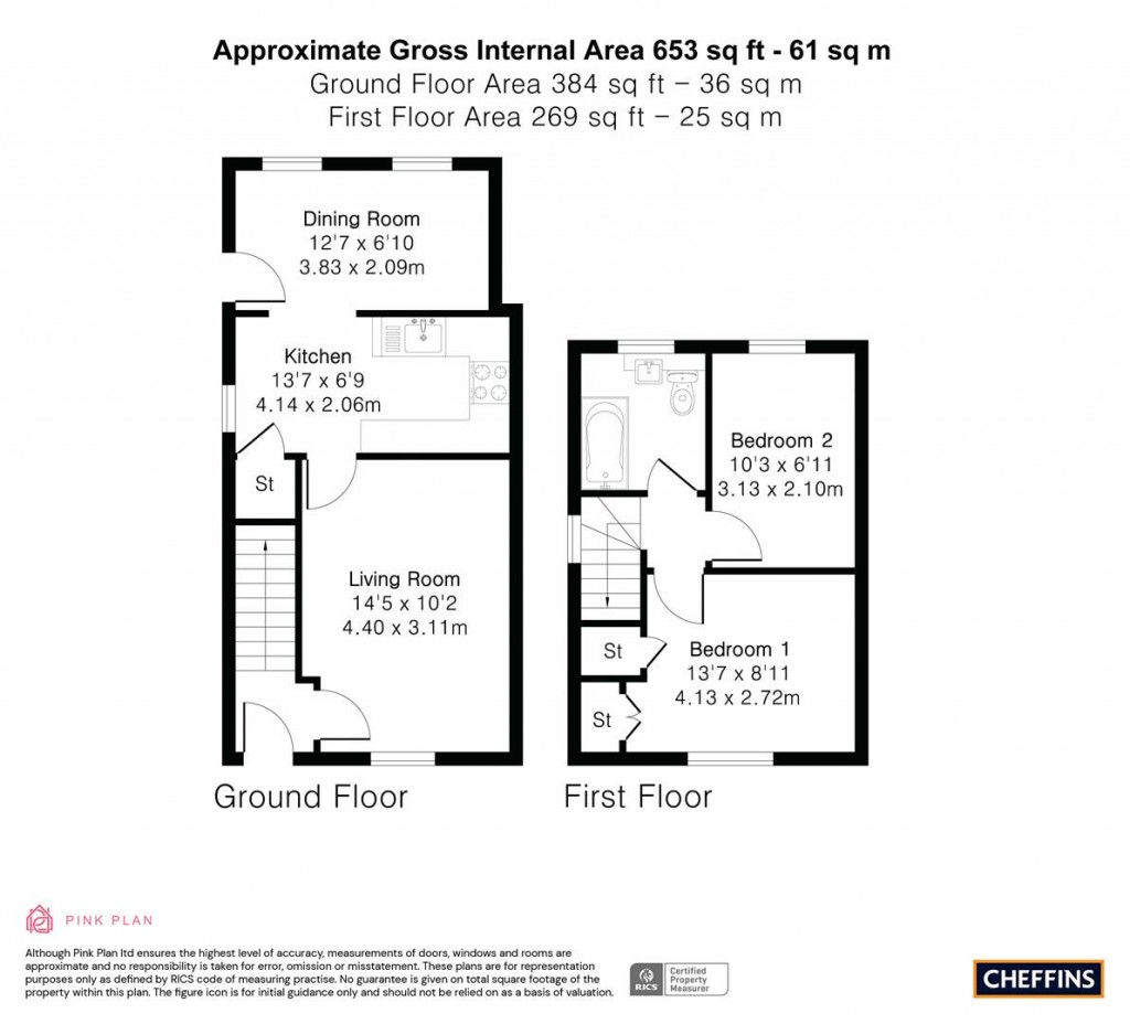 Floorplans For Tharp Way, Chippenham