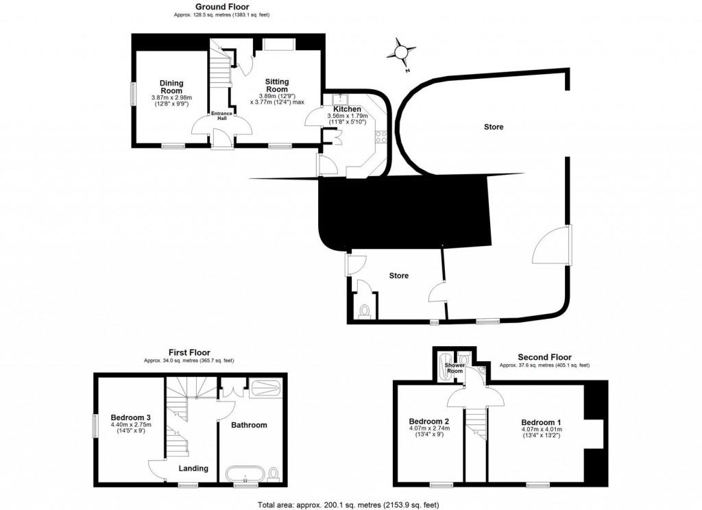 Floorplans For Tuckenhay, Totnes