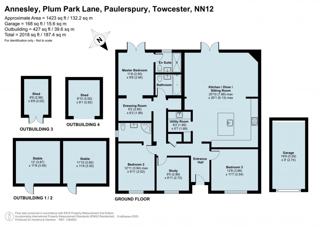 Floorplans For Plum Park Lane, Paulerspury, NN12