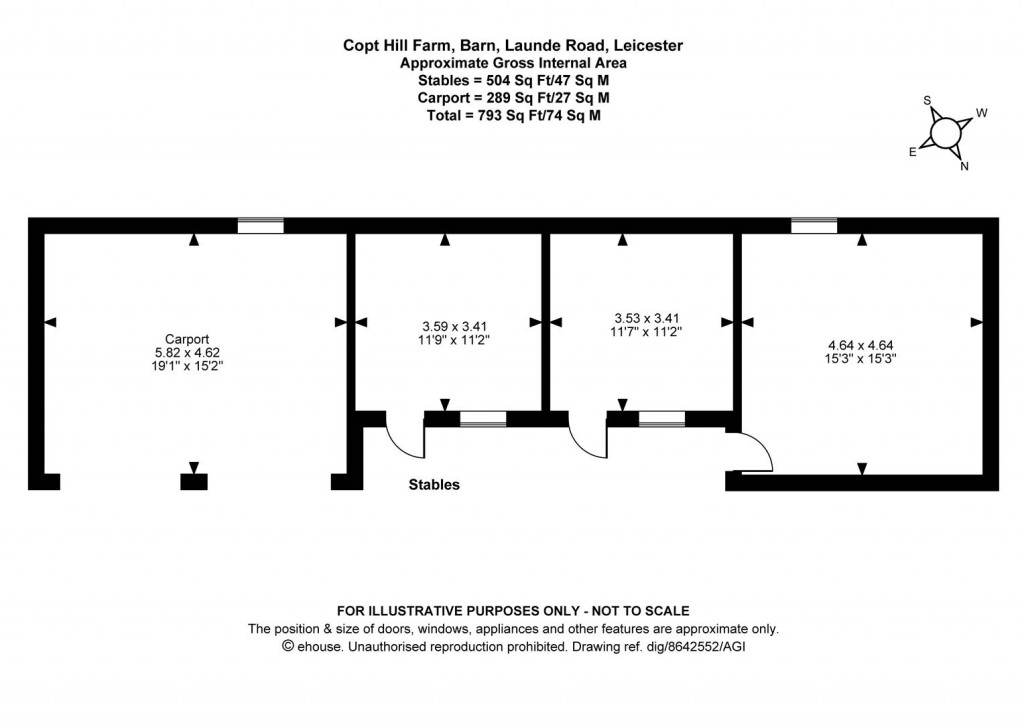 Floorplans For Launde Road, Launde, Leicester
