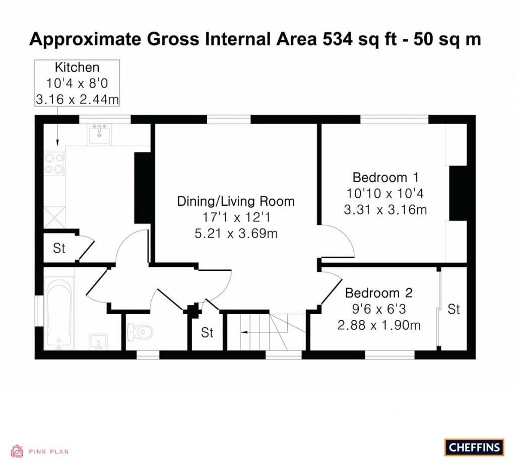 Floorplans For Howes Place, Cambridge