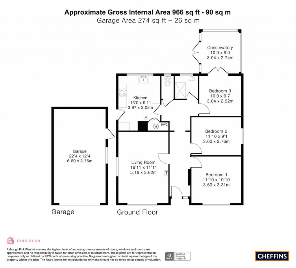 Floorplans For The Butts, Soham, Ely