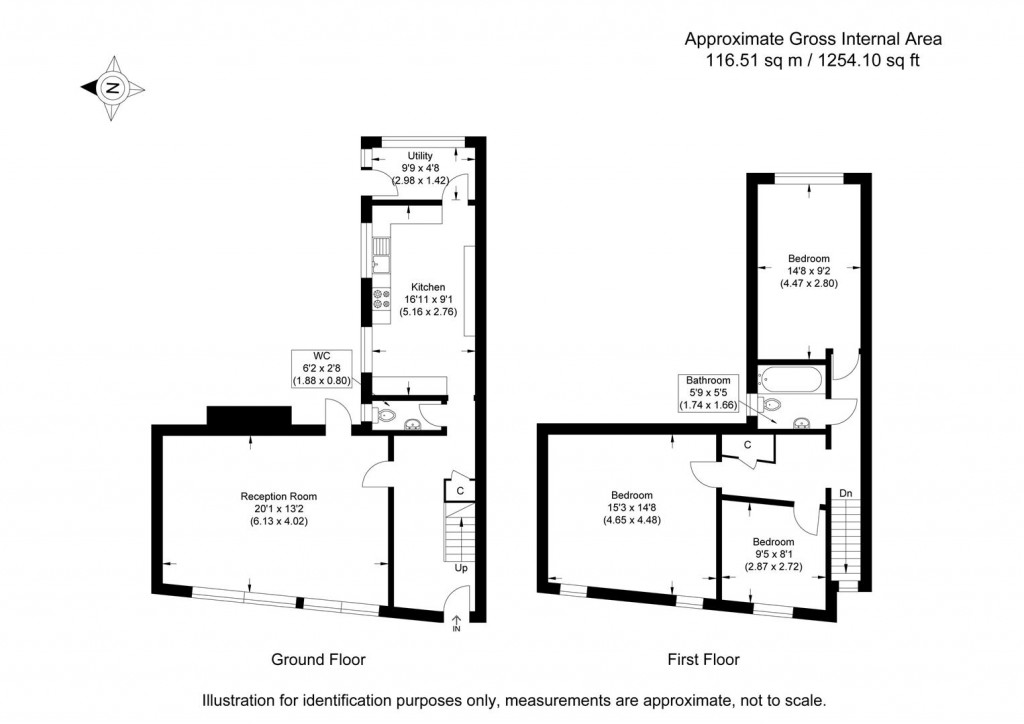 Floorplans For High Street, Littlebury, Saffron Walden