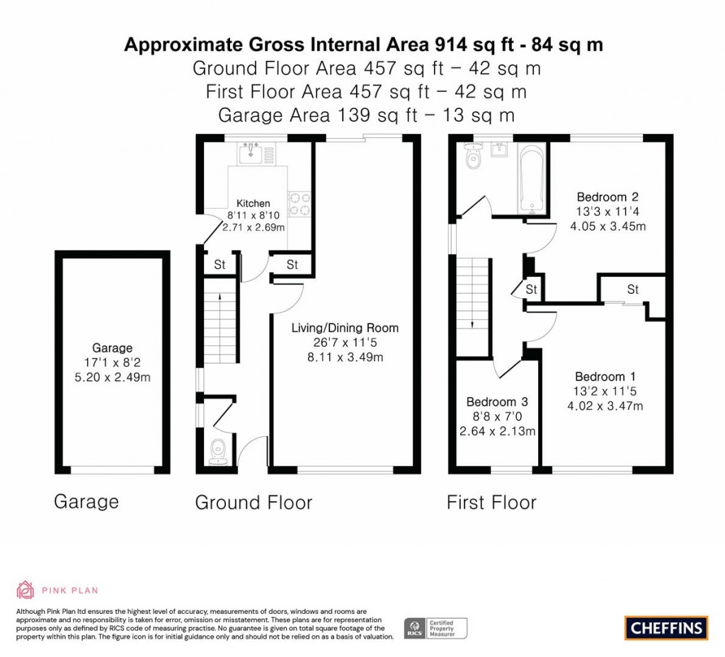Floorplans For Minster Road, Haverhill